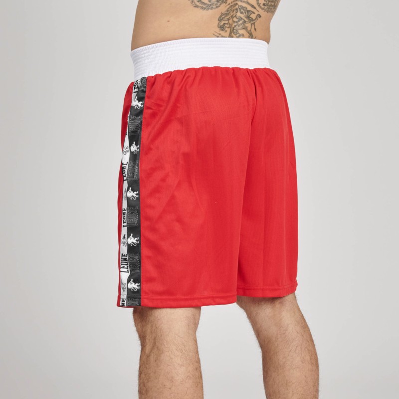 Leone ICONIC BOXING SHORTS - red